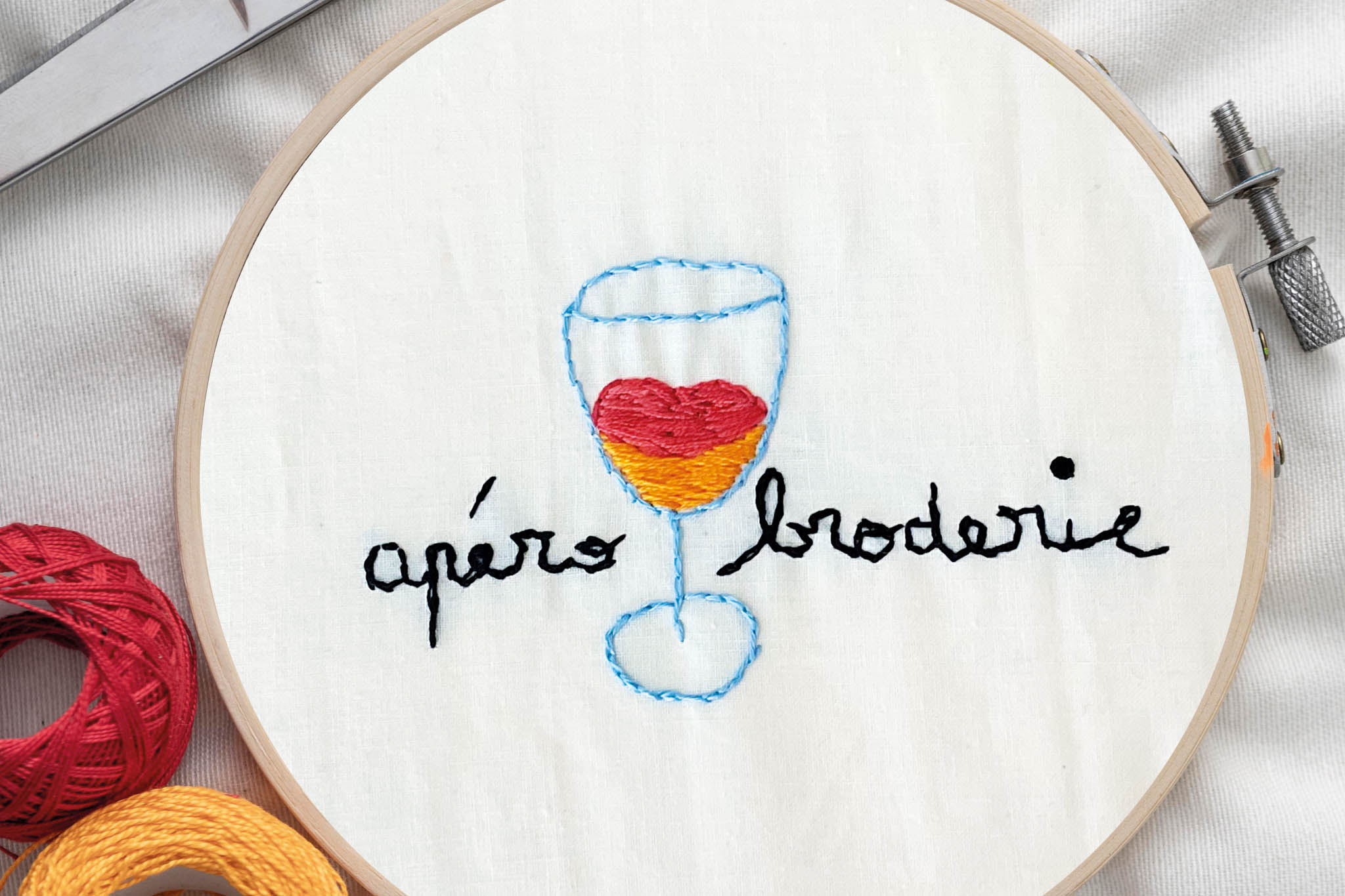 Atelier apéro broderie