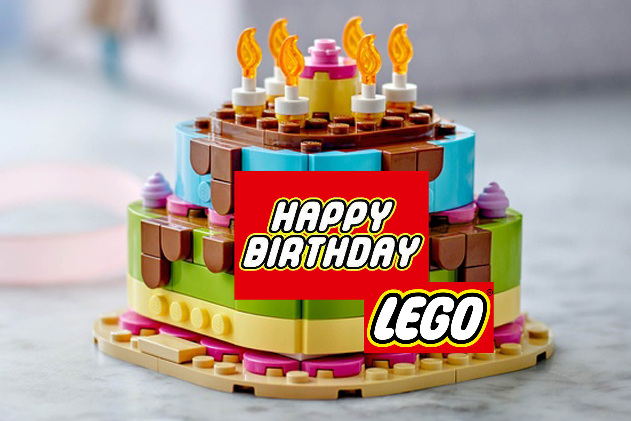 gateau lego
