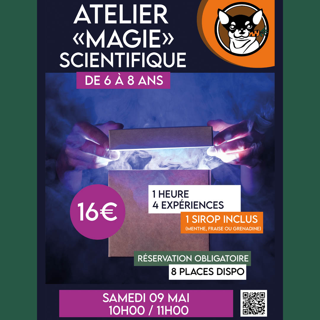 atelier magie scientifique enfant