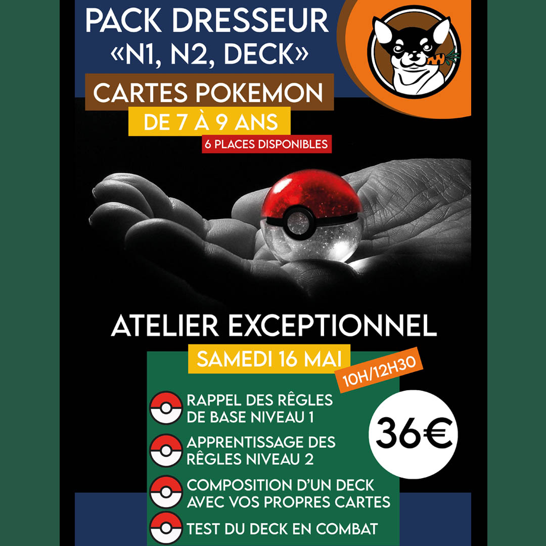 atelier pack dresseur